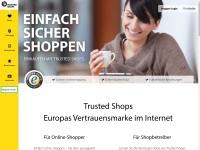 Desktop screenshot for trustedshops.at
