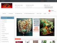 Screenshot of phongthuytangpham.com