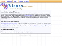 Desktop screenshot for visnos.com