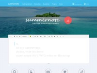 Desktop screenshot for summernote.org