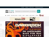 Desktop screenshot for digitick.com