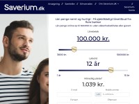 Desktop screenshot for saverium.dk