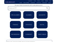 Desktop screenshot for ncalculators.com