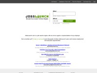 Desktop screenshot for jobslaunch.com
