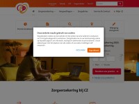 Desktop screenshot for cz.nl