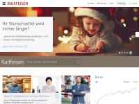 Desktop screenshot for raiffeisen.ch