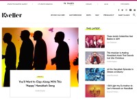 Desktop screenshot for kveller.com