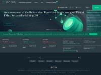 Desktop screenshot for fcoin.com
