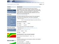 Desktop screenshot for smartbmicalculator.com