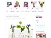 Desktop screenshot for partyideapros.com