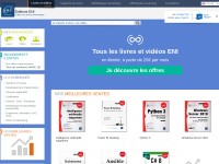 Desktop screenshot for editions-eni.fr