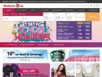 Desktop screenshot for malindoair.com