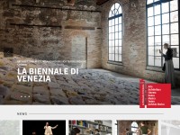 Desktop screenshot for labiennale.org