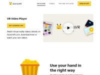 Desktop screenshot for gizmovr.com