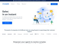 Desktop screenshot for acquire.io