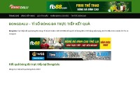 Desktop screenshot for bongdalu.live
