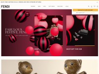 Desktop screenshot for fendi.com