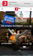 How 3sat.de looks like on a mobile device such as an iPhone.