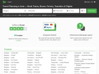 Desktop screenshot for trainbusferry.com