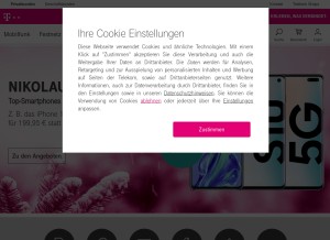 How 4010.com looks like on a tablet such as an iPad.