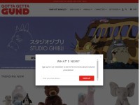 Desktop screenshot for gund.com