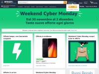 Desktop screenshot for amazon.it