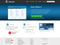 Desktop screenshot for glarysoft.com