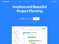 Desktop screenshot for teamgantt.com
