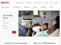 Desktop screenshot for quartzbenefits.com