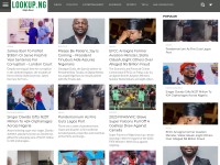 Desktop screenshot for lookup.ng