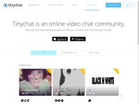 Desktop screenshot for tinychat.com