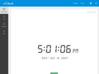 Desktop screenshot for vclock.com