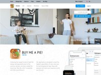 Desktop screenshot for buymeapie.com