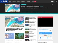 Desktop screenshot for local21news.com