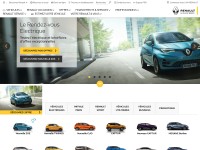 Desktop screenshot for renault.fr