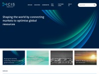 Desktop screenshot for icis.com