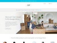 Desktop screenshot for nest.com