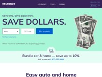 Desktop screenshot for esurance.com