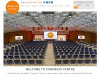 Desktop screenshot for congresscentre.co.uk