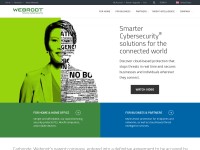 Desktop screenshot for webrootanywhere.com