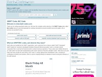 Desktop screenshot for bank-codes.com