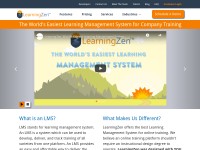 Desktop screenshot for learningzen.com