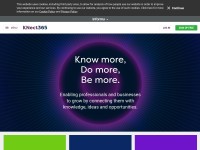 Desktop screenshot for knect365.com