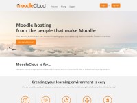 Desktop screenshot for moodlecloud.com