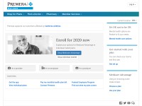 Desktop screenshot for premera.com