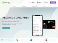 Desktop screenshot for radiusbank.com