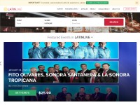 Desktop screenshot for wearelatinlive.com