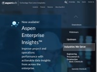 Desktop screenshot for aspentech.com