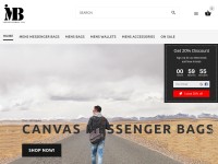 Desktop screenshot for imessengerbags.com