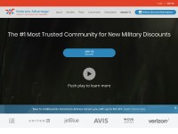 Desktop screenshot for veteransadvantage.com